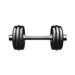 dumbbell isolated on white background