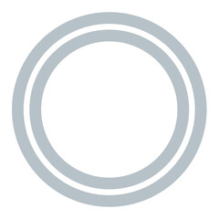 Seamless pattern of overlapping circles in a minimal style for backgrounds and designs