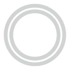 Seamless circles pattern in soft gray for versatile background designs