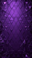 Obraz premium Purple geometric pattern with metallic accents and reflective surface, purple tone modern abstract art, abstract art, artistic style