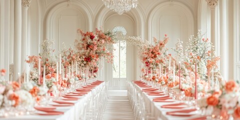 Elegant Wedding Reception Decor