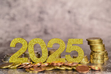 argent finances financier piece monnaie billet euros 2025