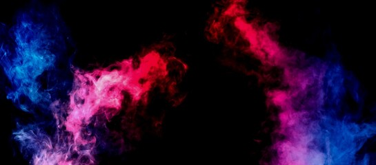 red and blue smoke abstract background illustration 