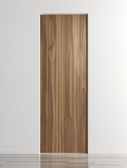 Naklejka premium Rough-hewn wooden paneling on a white plastered wall, texture, wood, wooden furniture, interior design, rough