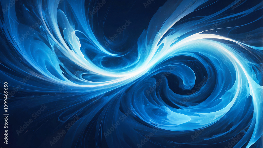 Canvas Prints blue abstract futuristic technology, cloud and data background