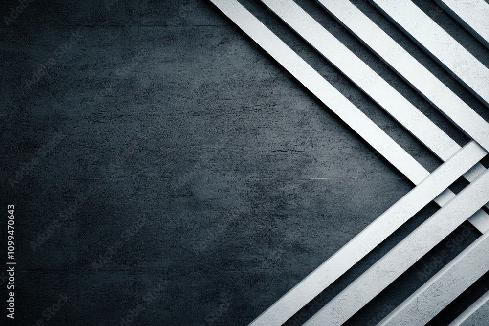 Poster modern architectural lines urban setting abstract design contemporary environment top view minimalis