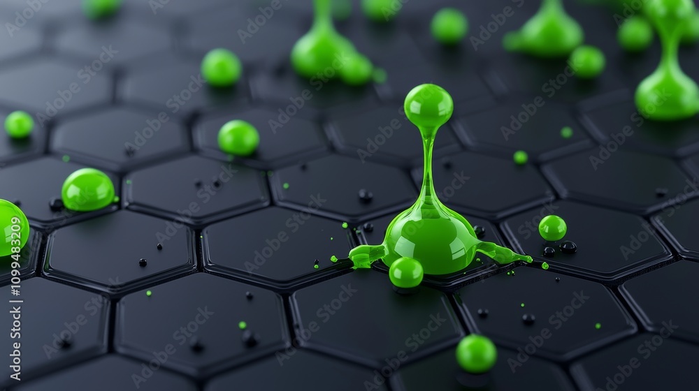 Poster an in-depth examination of a novel green catalyst, highlighting its distinctive molecular structure 