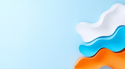 Delicate Abstract Microscopic Texture with Soft Color Shades