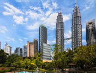 Fototapeta premium My KL Park Hor Towers