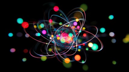 A detailed 3D model of molecule