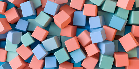 Pastel Cube Dreamscape 