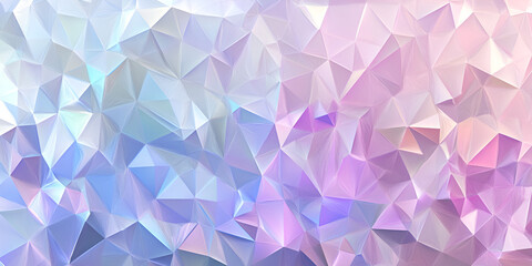 Obraz premium Pastel Prism: Abstract Low Poly Background 