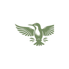 Naklejka premium Bird Logo