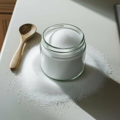Sugar in jar