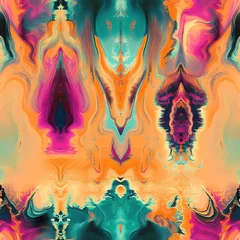 Muster, Seamless Pattern - bunte Farben, Verlauf © This is Art