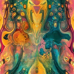 Muster, Seamless Pattern - bunte Farben. Verlauf © This is Art