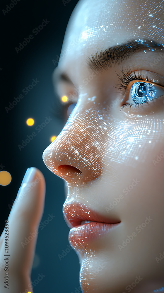 Poster holographic display technology revolutionizing business communication digital innovation hub visual 