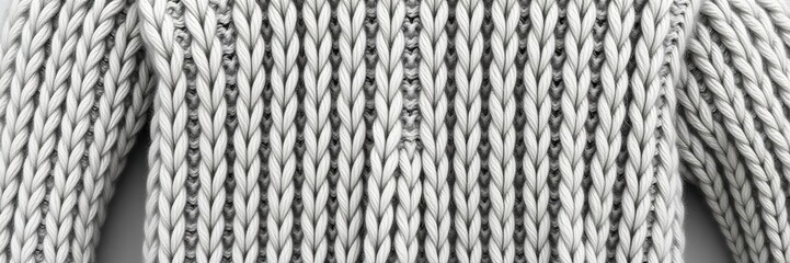 Thick wool sweater with a chunky texture, garment, wool