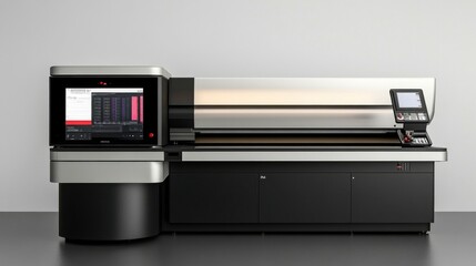 Obraz premium Advanced Digital Printing Machine High Resolution Technology