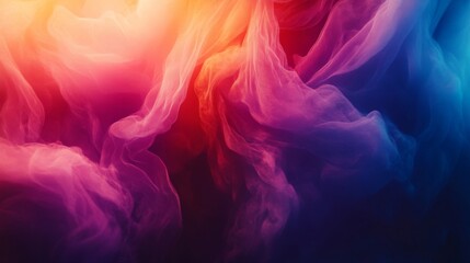 Obraz premium Colorful Draped Fabric Abstract Texture Background