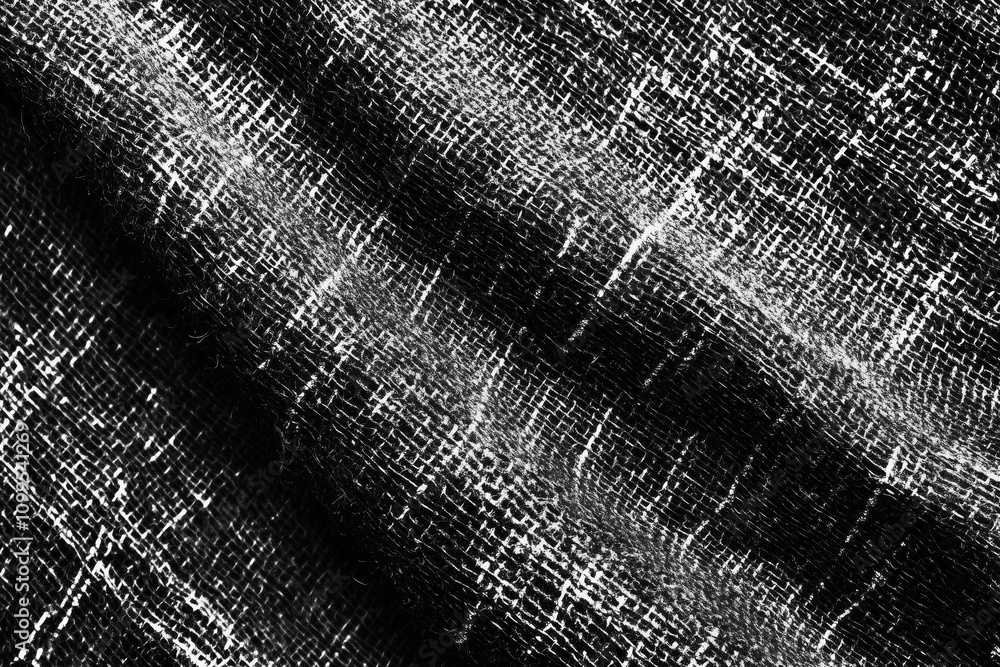 Poster vector weave pattern image distressed woven fabric texture with a grunge style