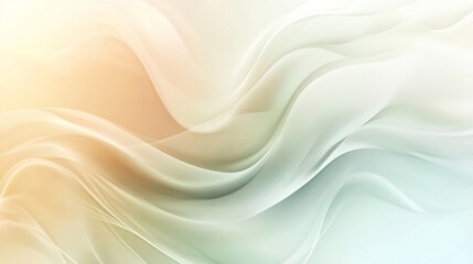 Obraz premium Abstract Pastel Wave Pattern Design Background