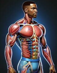 Full Body Anatomy Illustration