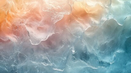 Fototapeta premium Abstract Ice Texture Pastel Colors Gradient