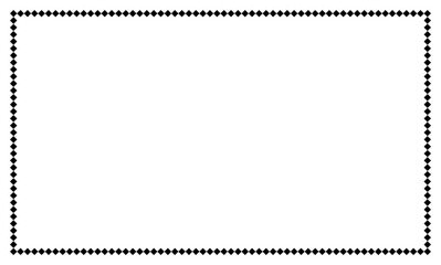 Obraz premium square rectangle picture frame white background vector