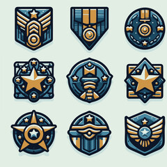 Rank Badge Icons 