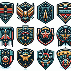 Rank Badge Icons 