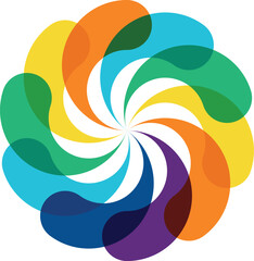 Fototapeta premium abstract colorful swirl