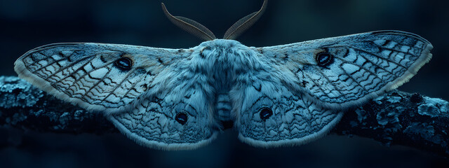 Fototapeta premium Velvet Moth Majesty