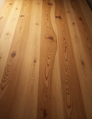 Light wooden planks with smooth texture and visible natural grain patterns. The surface has a soft beige tone, giving a clean and minimalist aesthetic.