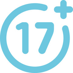 Age icon logo design