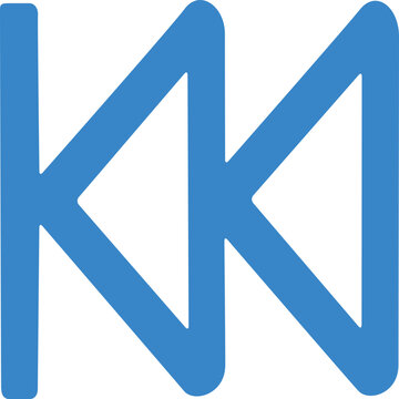 Rew icon logo design