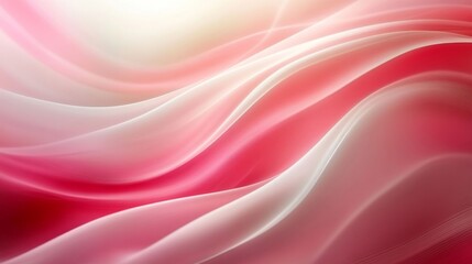 Obraz premium Abstract Pink And White Wave Design