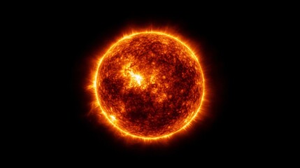 Stunning Close-Up of the Sun