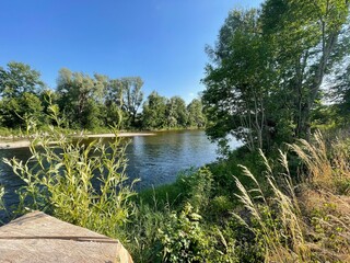 Isar in Landshut