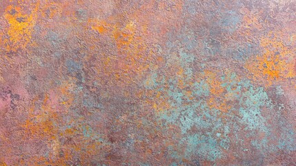 Urban Grunge: Industrial Metal Surface with Unique Scratches and Dents