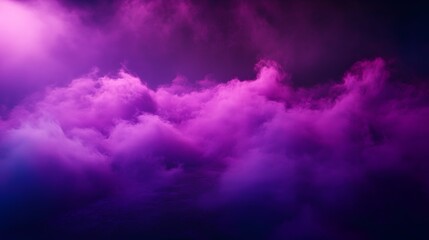 Fototapeta premium Purple and Blue Cloudscape Abstract Background