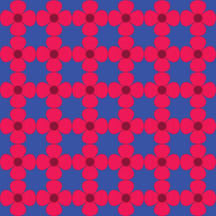WebDiscover a seamless modern red floral pattern background featuring repeated vector elements. Perfect for graphic design, web design, or product printing with vibrant and timeless appeal.