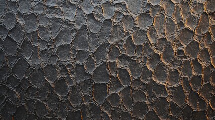 Organic Elegance: Abstract Metal Surface with Nature-Inspired Dents and Scratches.
