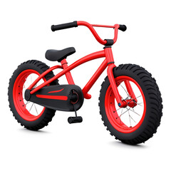Kids Little red bicycle