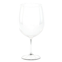 Empty wine glass