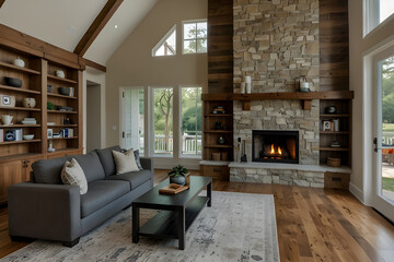 Fototapeta premium Modern Living: Contemporary Home Decor Trends