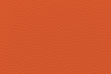 Fototapeta premium Textured Orange Leather Background for Design and Upholstery