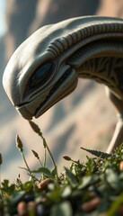 Macro Photography of Small Alien Creature in Alien World