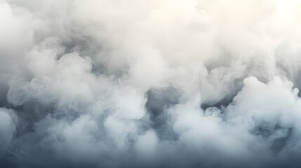 Abstract White Smoke Cloud Formation Texture