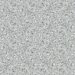 Gray terrazzo floor texture.  Seamless pattern materials.